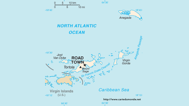Map BVI
