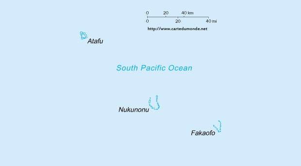 Map Tokelau