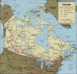 Map Canada