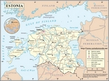 Map Estonia