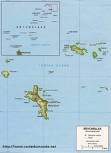Map Seychelles